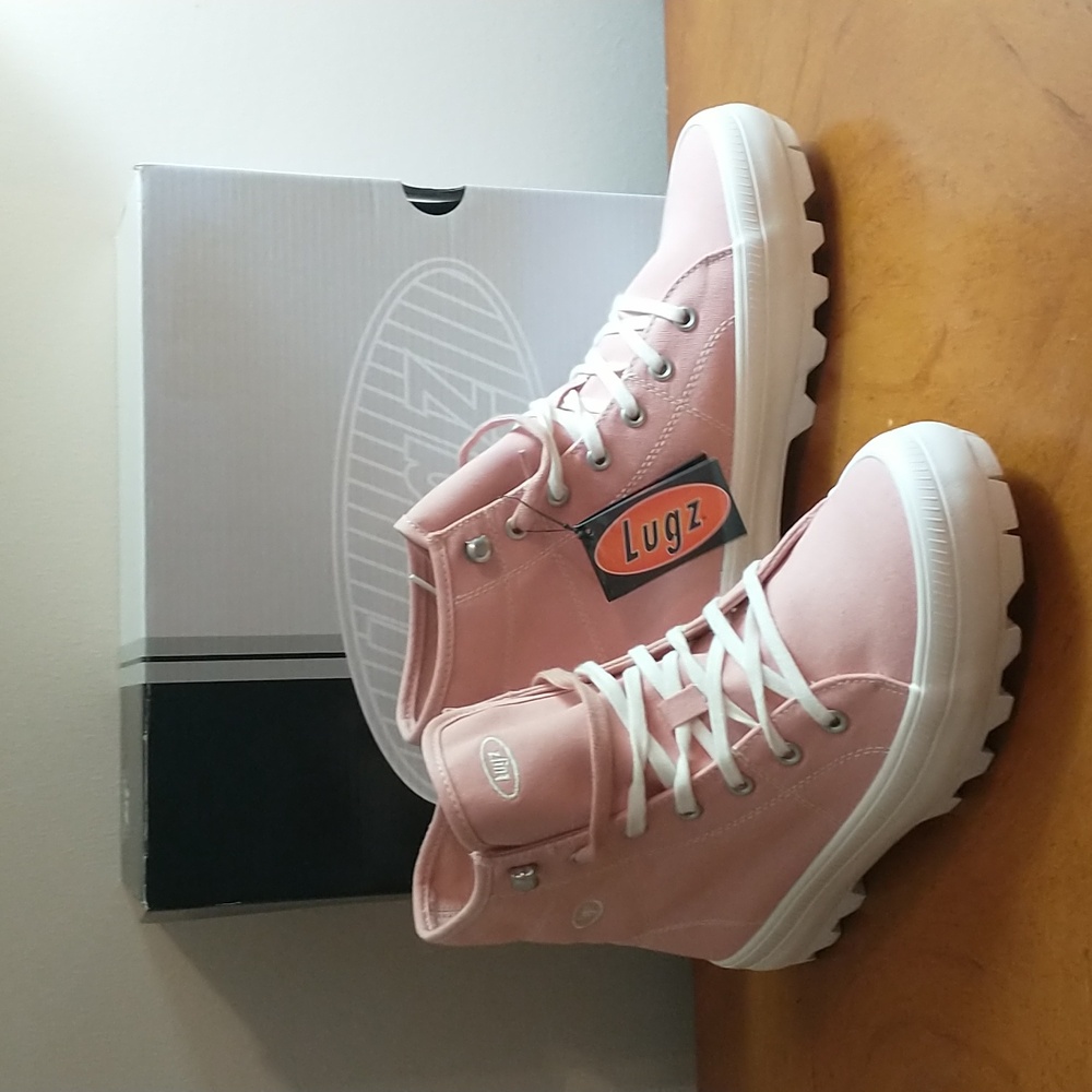Lugz Pink Habitat Lace Up Shoes